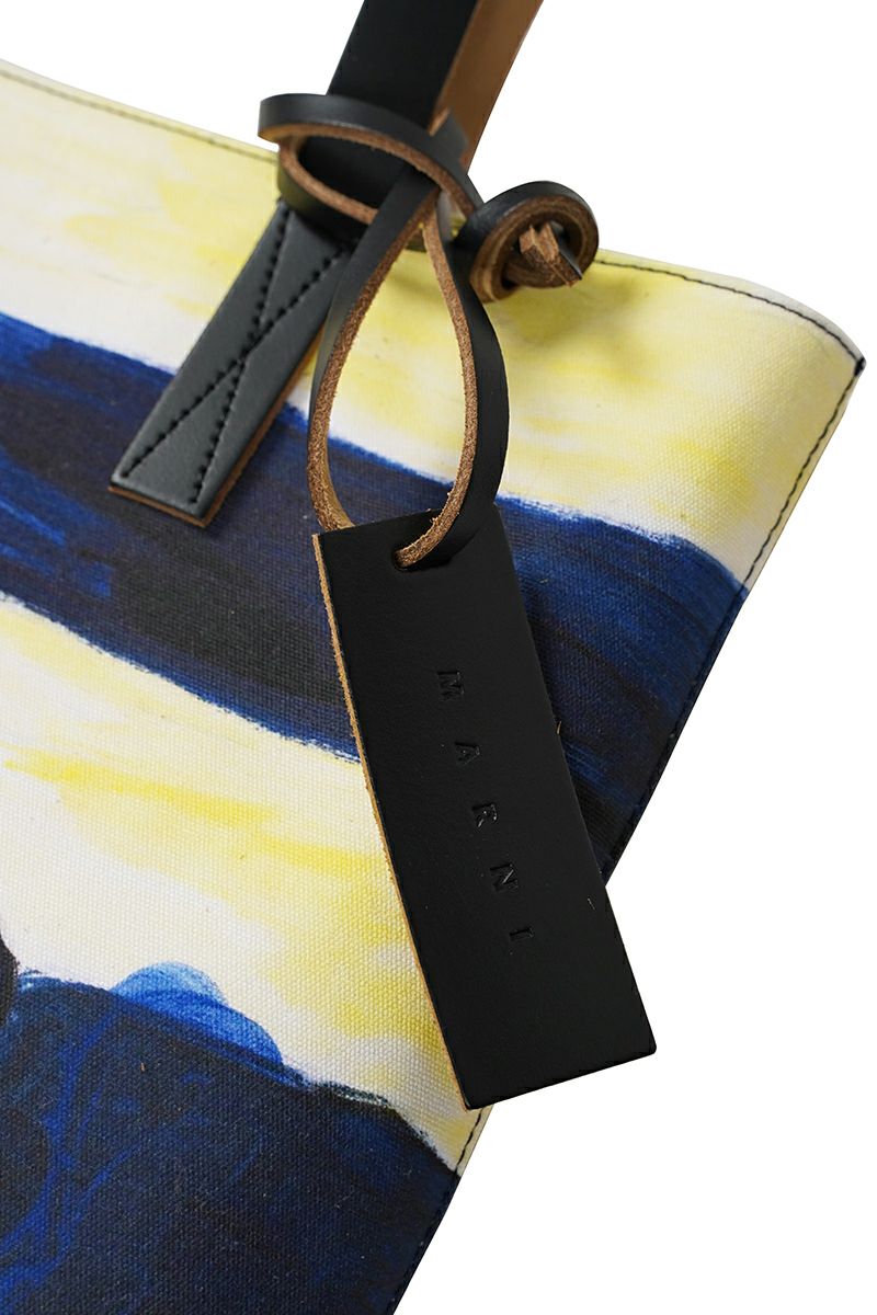 MARNI(マルニ)Colori misti Marni printed cotton tote bag マルニプリントコットントートバッグ SHMP0091U0P5337 -7