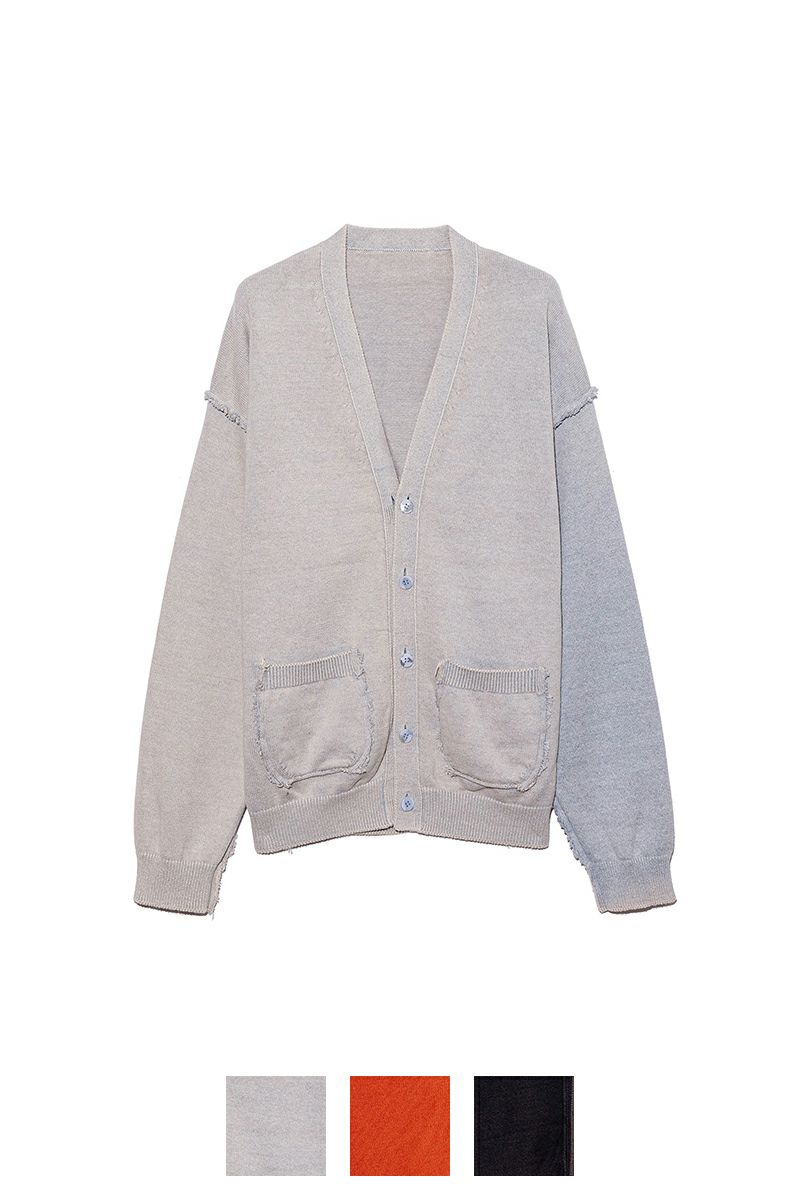 UNUSED(アンユーズド)Cotton knit cardigan コットンニットカーディガン US2437