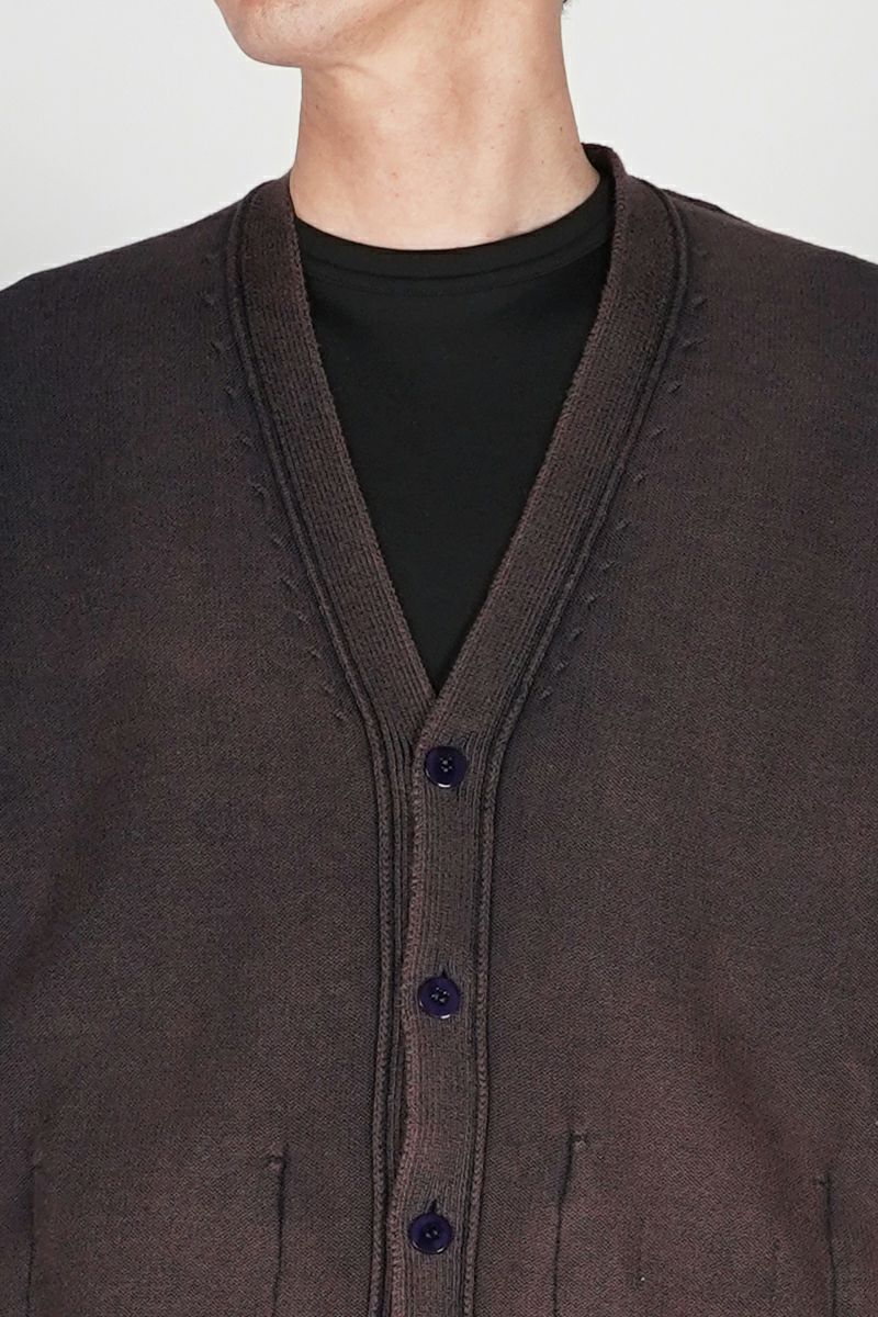 UNUSED(アンユーズド)Cotton knit cardigan コットンニットカーディガン US2437 -7