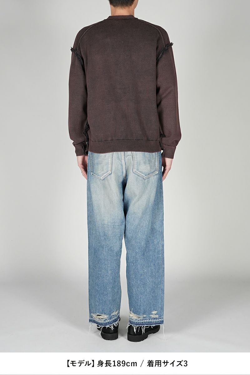 UNUSED(アンユーズド)Cotton knit cardigan コットンニットカーディガン US2437 -12