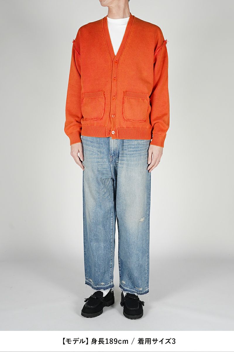 UNUSED(アンユーズド)Cotton knit cardigan コットンニットカーディガン US2437 -15