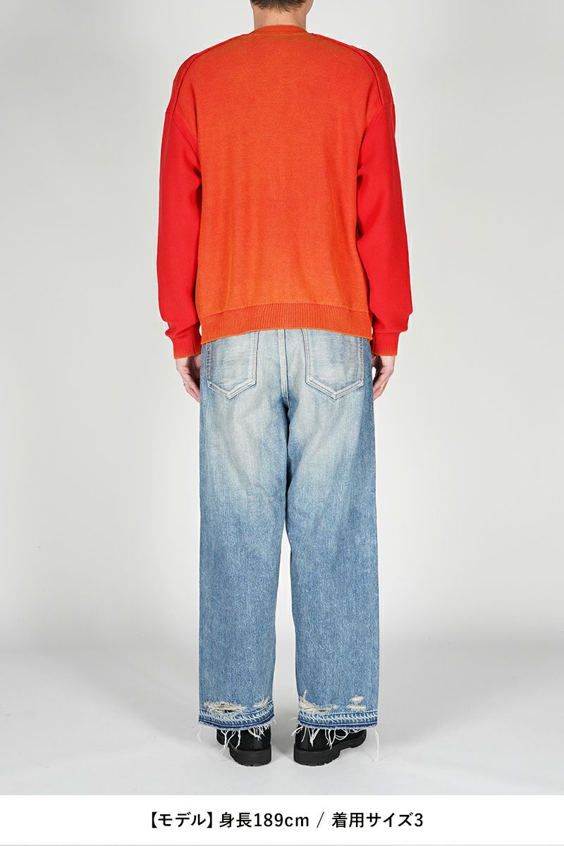 UNUSED(アンユーズド)Cotton knit cardigan コットンニットカーディガン US2437 -18