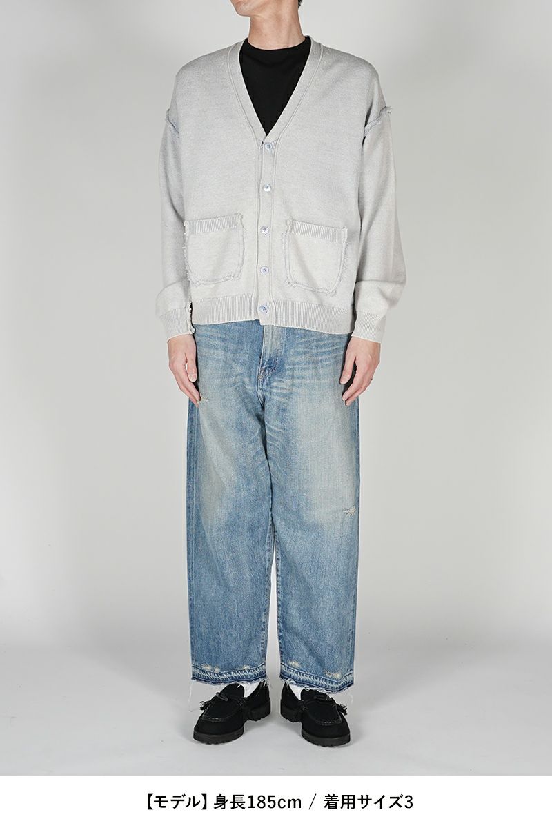 UNUSED(アンユーズド)Cotton knit cardigan コットンニットカーディガン US2437 -19