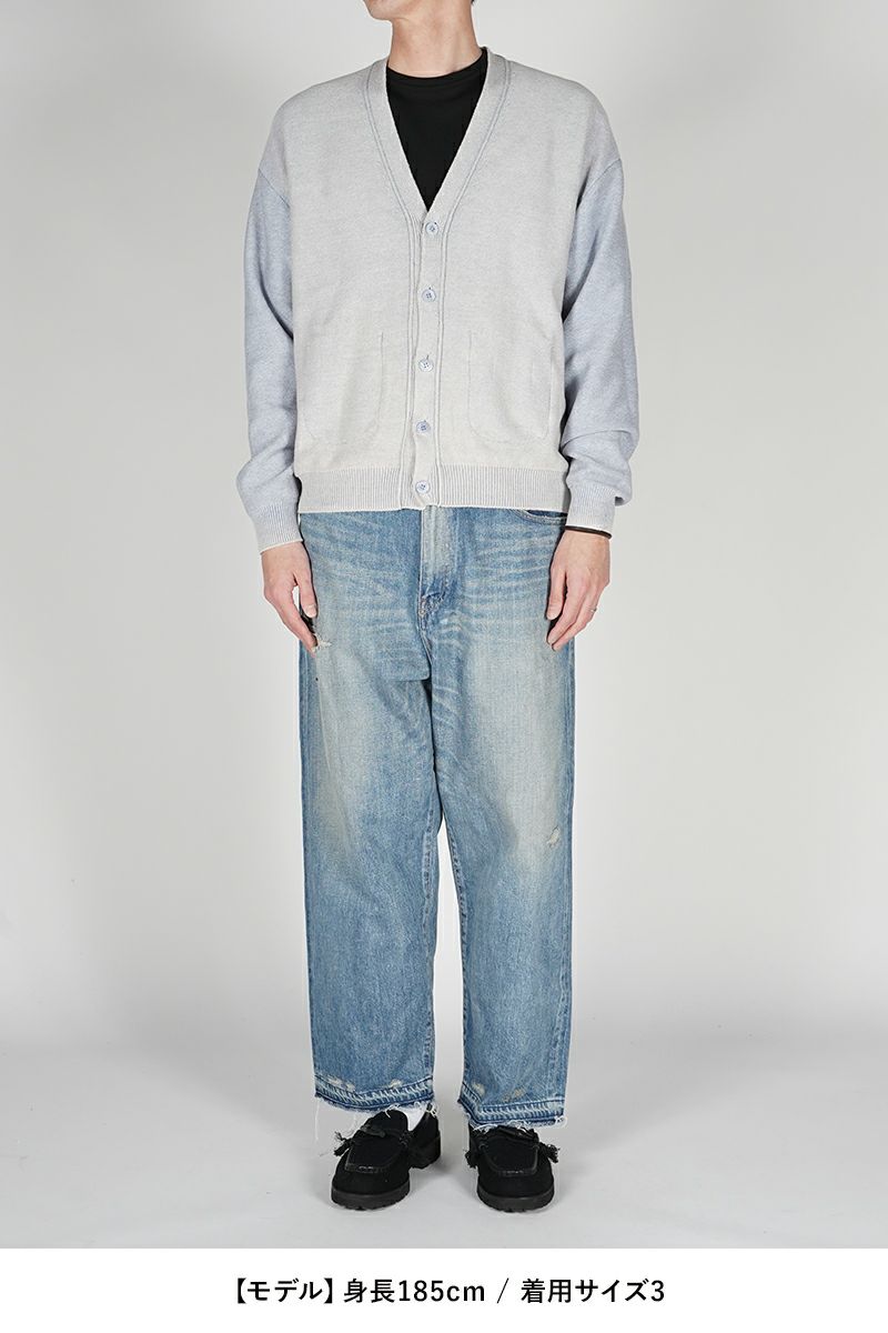 UNUSED(アンユーズド)Cotton knit cardigan コットンニットカーディガン US2437 -21