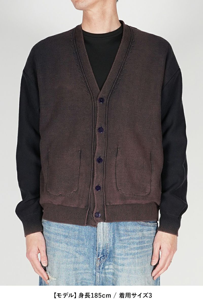 UNUSED(アンユーズド)Cotton knit cardigan コットンニットカーディガン US2437 -26