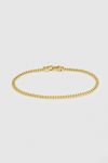 TOMWOOD(トムウッド)Curb Bracelet M Gold 100258