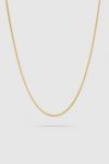 TOMWOOD(トムウッド)Curb Chain Slim Gold カーブチェーンスリムゴールド 100270