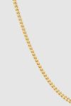 TOMWOOD(トムウッド)Curb Chain Slim Gold カーブチェーンスリムゴールド 100270 -1