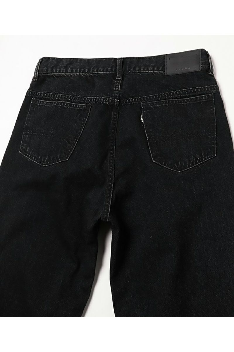 JieDa(ジエダ)DAMAGE LOOSE FIT DENIM ダメージルーズフィットデニム Jie-STD-PT17-USED-BK -4