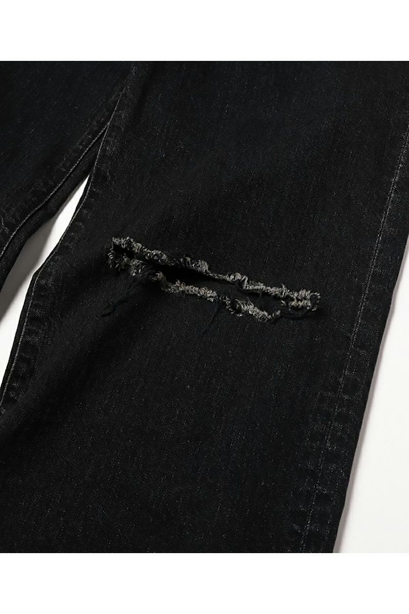 JieDa(ジエダ)DAMAGE LOOSE FIT DENIM ダメージルーズフィットデニム Jie-STD-PT17-USED-BK -6