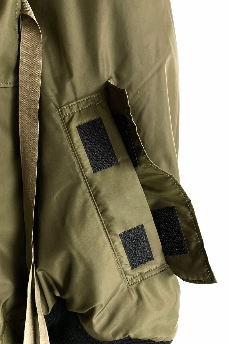 HUMIS(ヒューミス)DEFORMATION MILITARY MA-1 BLOUSON ディフォーメーションミリタリーMA-1ブルゾンM-BL1602 -4