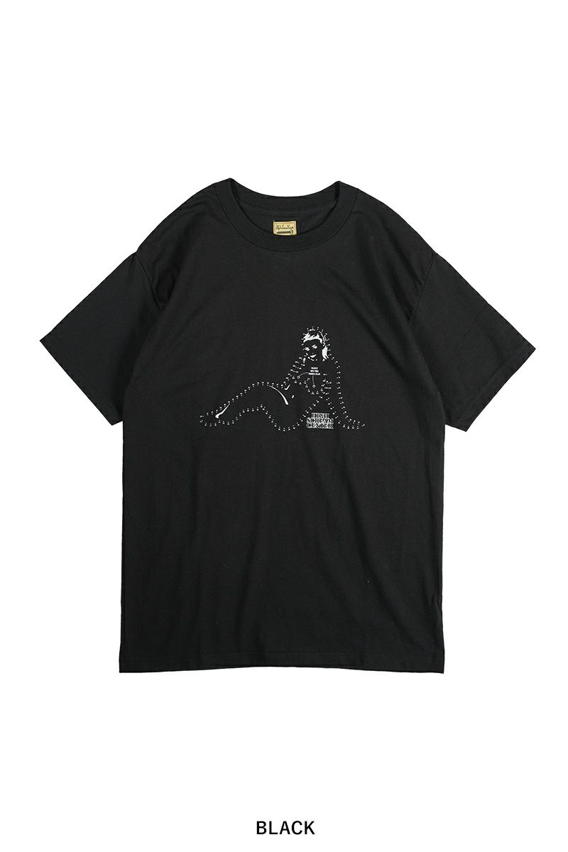 High Scream Center(ハイスクリームセンター)DOTTED LINE TEE ドットラインTシャツ HSC24SS-CT09 -7