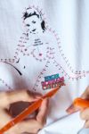 High Scream Center(ハイスクリームセンター)DOTTED LINE TEE ドットラインTシャツ HSC24SS-CT09 -8