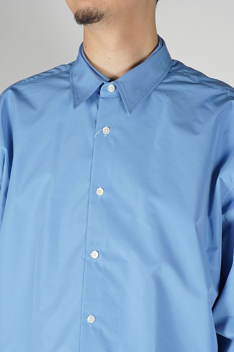 SOFTHYPHEN(ソフトハイフン)DOUBLE FRONT OVER SIZED SIGNATURE SHIRT ダブルフロントオーバーサイズシグネチャーシャツ MGMFB231264 -1