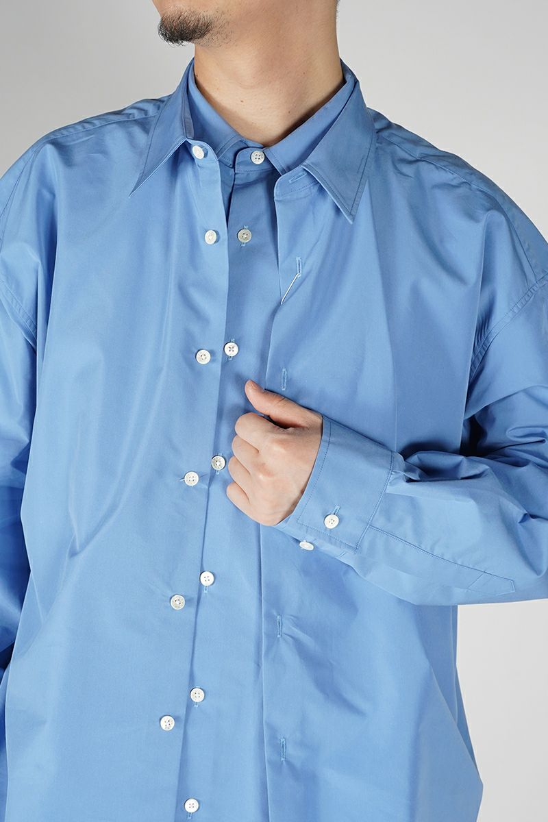 SOFTHYPHEN(ソフトハイフン)DOUBLE FRONT OVER SIZED SIGNATURE SHIRT ダブルフロントオーバーサイズシグネチャーシャツ MGMFB231264 -2