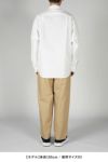 SOFTHYPHEN(ソフトハイフン)DOUBLE FRONT OVER SIZED SIGNATURE SHIRT ダブルフロントオーバーサイズシグネチャーシャツ MGMFB231264 -10
