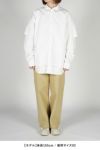 SOFTHYPHEN(ソフトハイフン)DOUBLE FRONT OVER SIZED SIGNATURE SHIRT ダブルフロントオーバーサイズシグネチャーシャツ MGMFB231264 -16