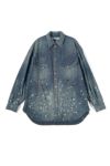 DAIRIKU(ダイリク)Damage Denim Western Over Shirt ダメージデニムウエスタンオーバーシャツ 24SS S-5