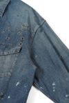 DAIRIKU(ダイリク)Damage Denim Western Over Shirt ダメージデニムウエスタンオーバーシャツ 24SS S-5 -16