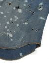DAIRIKU(ダイリク)Damage Denim Western Over Shirt ダメージデニムウエスタンオーバーシャツ 24SS S-5 -17