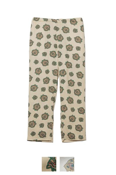 UNUSED(アンユーズド)Emblem pattern easy slacks エンブレムパターンイージースラックス UW1082