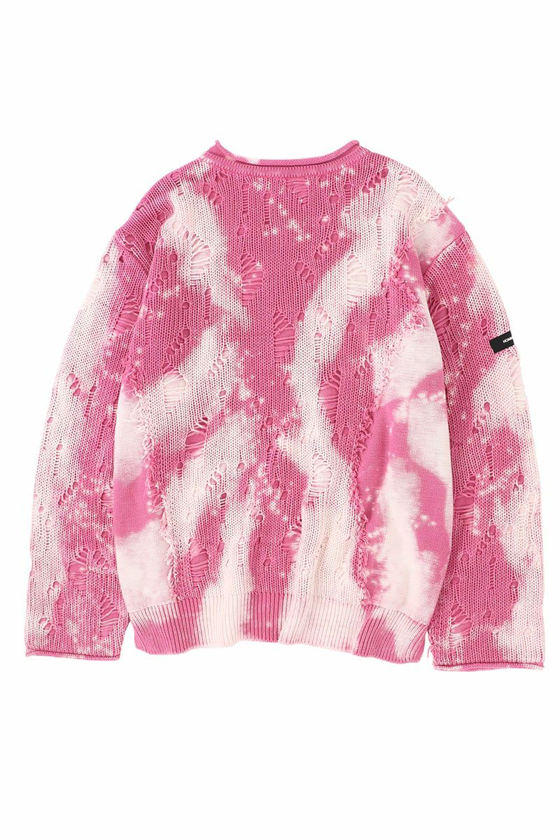 SYU.HOMME FEMM(シュウ オム フェム)FIRE WORKS PULLOVER SWEATER H20SS-19