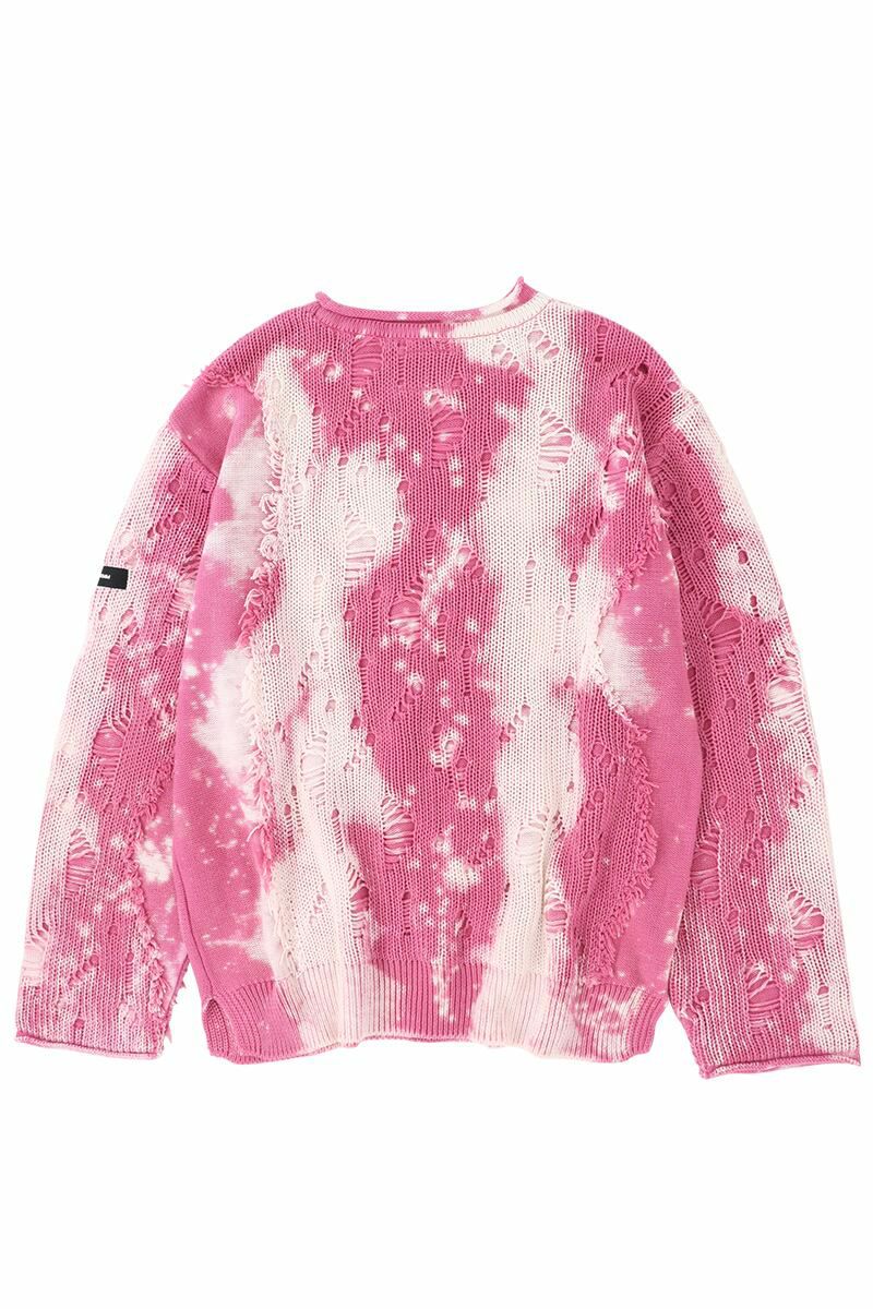 SYU.HOMME FEMM(シュウ オム フェム)FIRE WORKS PULLOVER SWEATER H20SS-19 -1
