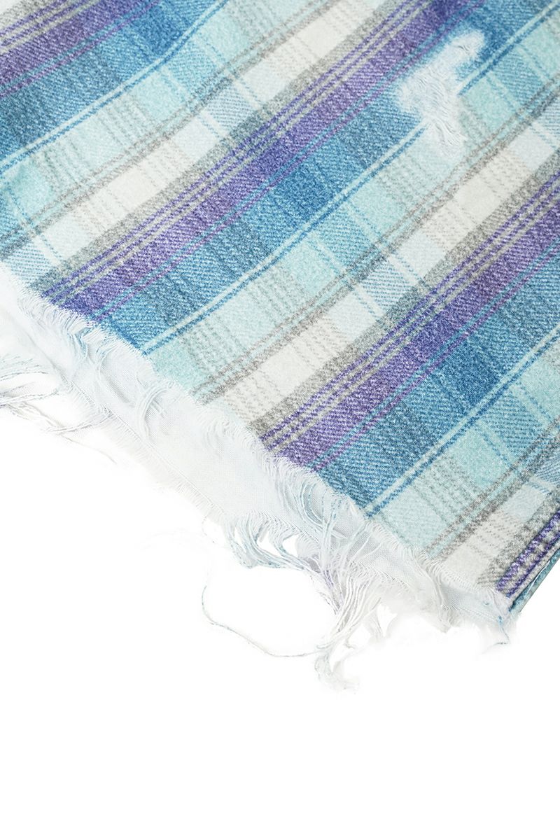 JieDa(ジエダ)FLANNEL DAMAGE SHIRT フランネルダメージシャツ Jie-23W-SH07-A -6