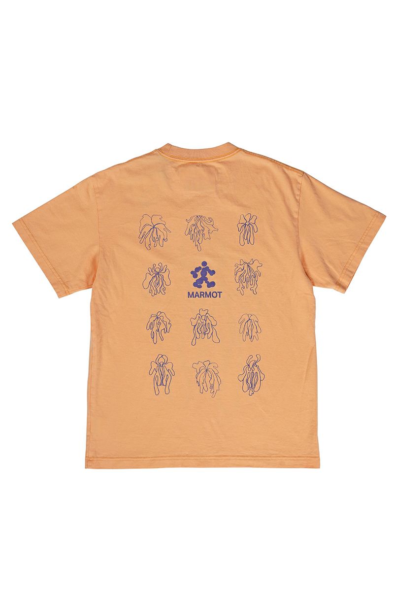 MARMOT(マーモット キャピタル)FLOWER SS フラワープリント半袖Tシャツ 24SS-L1-01 -2