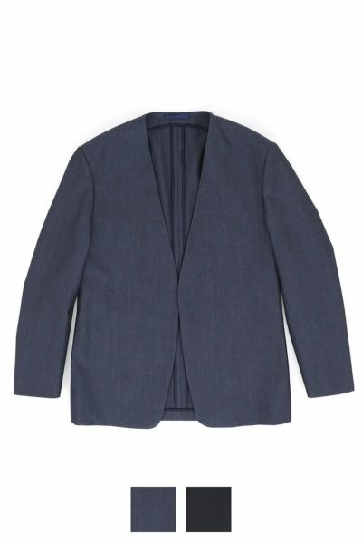 FORMME(フォーム) ノーカラージャケット(ウールギャバ) PM20AWJK102