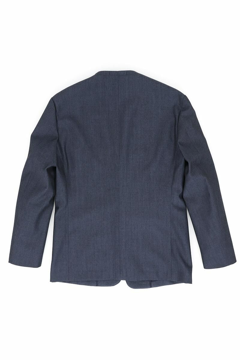 FORMME(フォーム) ノーカラージャケット(ウールギャバ) PM20AWJK102 -1