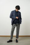 FORMME(フォーム) ノーカラージャケット(ウールギャバ) PM20AWJK102 -5