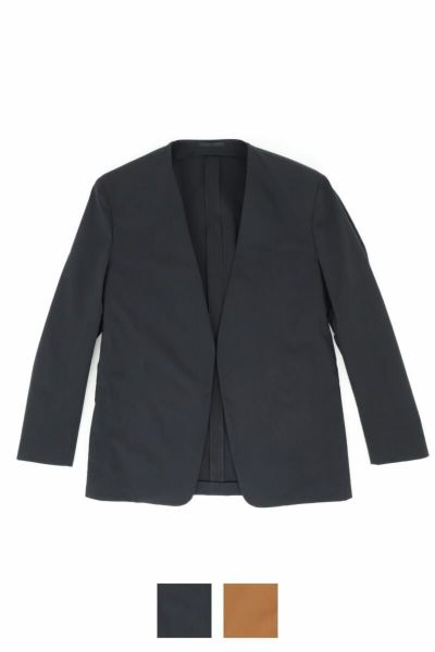 FORMME(フォーム) ノーカラージャケット(コットンポリ) PM20AWJK101