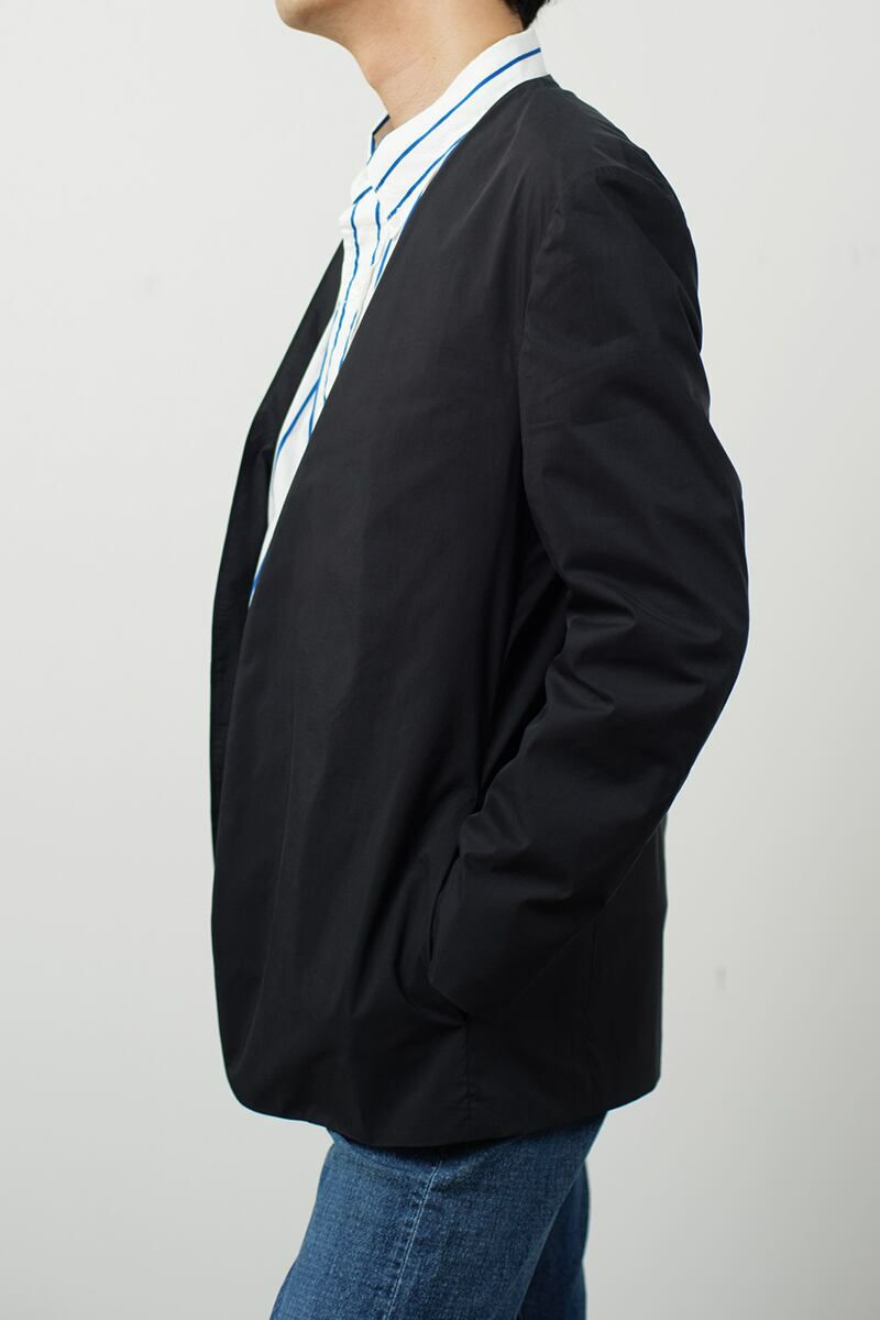 FORMME(フォーム) ノーカラージャケット(コットンポリ) PM20AWJK101 -4