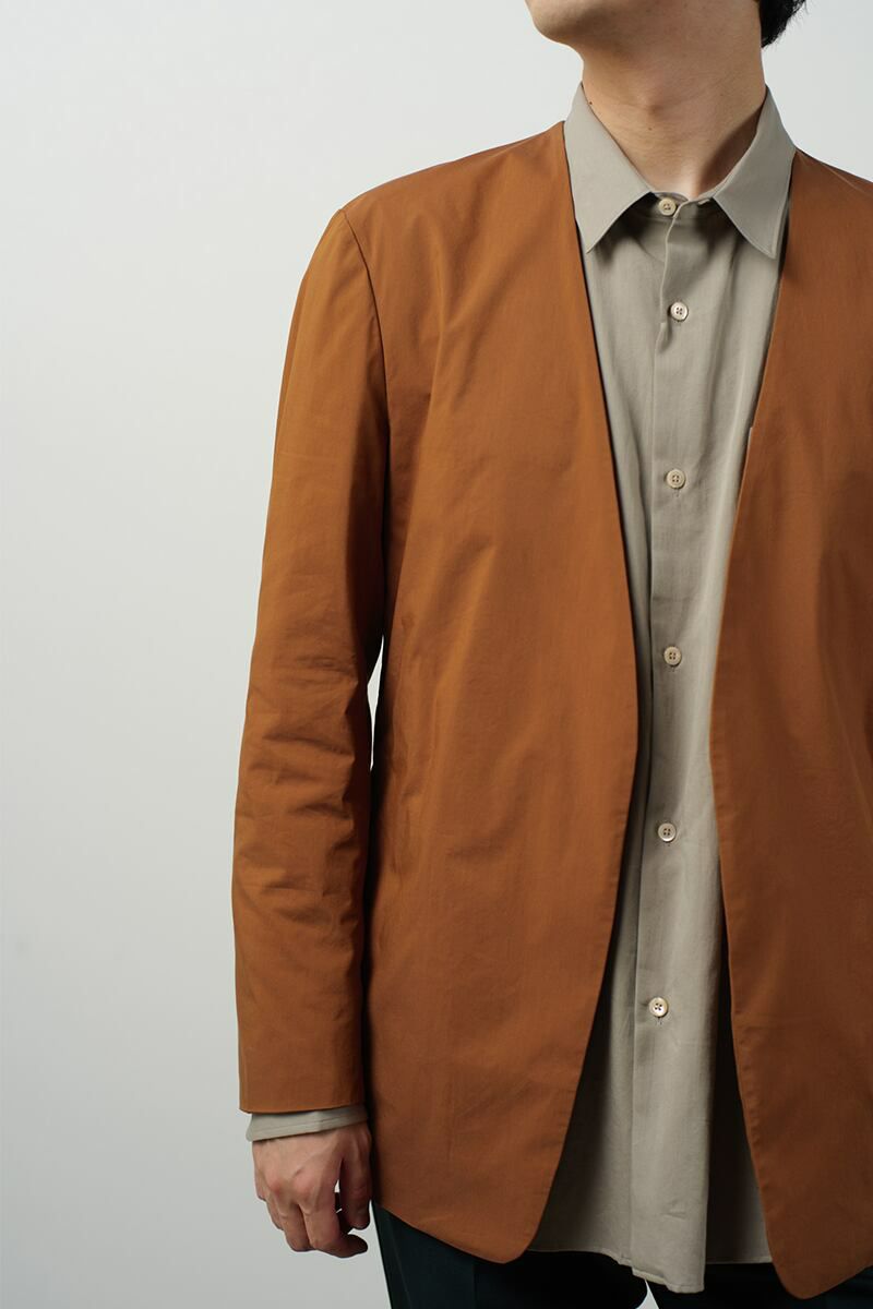 FORMME(フォーム) ノーカラージャケット(コットンポリ) PM20AWJK101 -7