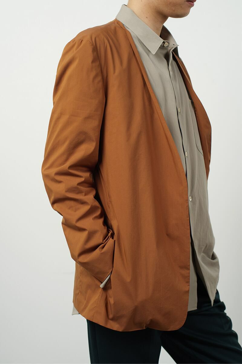 FORMME(フォーム) ノーカラージャケット(コットンポリ) PM20AWJK101 -8