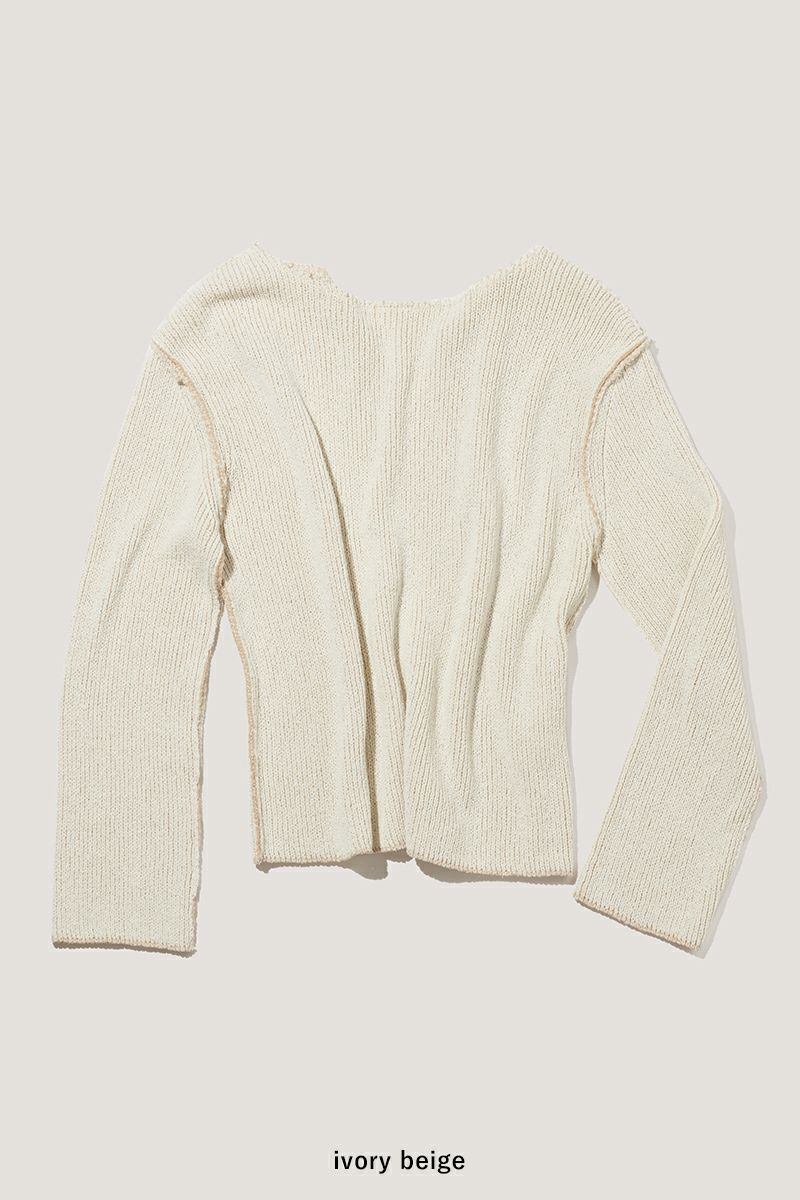 VERSO(ヴェルソ)Front Back Reversible Knit フロントバックリバーシブルニット VRS24SSKT002 -6