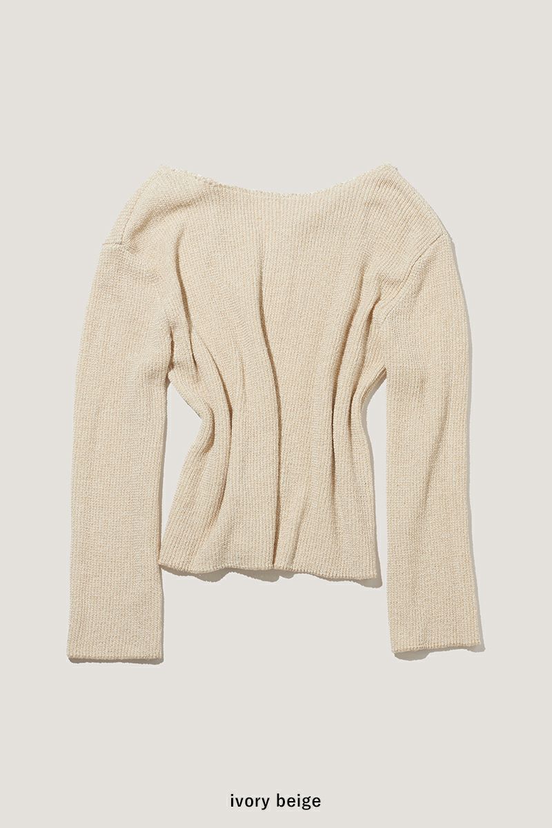 VERSO(ヴェルソ)Front Back Reversible Knit フロントバックリバーシブルニット VRS24SSKT002 -7