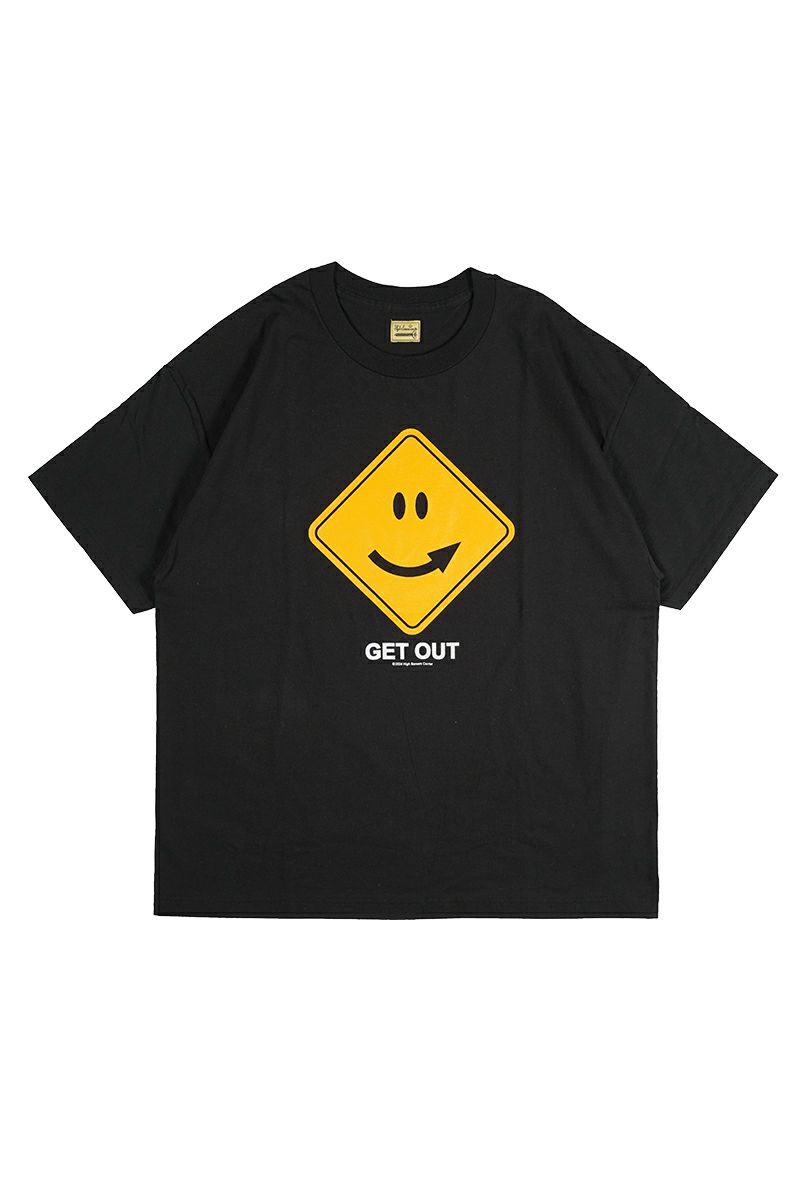 High Scream Center(ハイスクリームセンター)GET OUT TEE ゲットアウトTシャツ HSC24SS-CT06