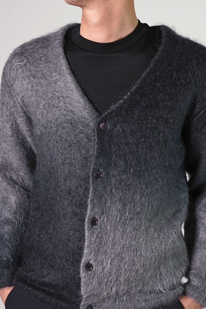 UNUSED(アンユーズド)Gradation mohair cardigan グラデーションモヘアカーディガン US2376 -1