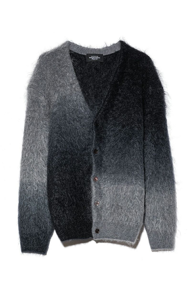 UNUSED(アンユーズド)Gradation mohair cardigan グラデーションモヘアカーディガン US2376 -10