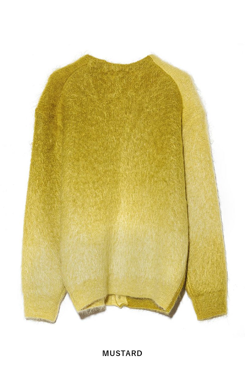 UNUSED(アンユーズド)Gradation mohair cardigan グラデーションモヘアカーディガン US2376 -19
