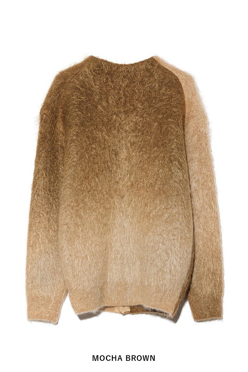 UNUSED(アンユーズド)Gradation mohair cardigan グラデーションモヘアカーディガン US2376 -23