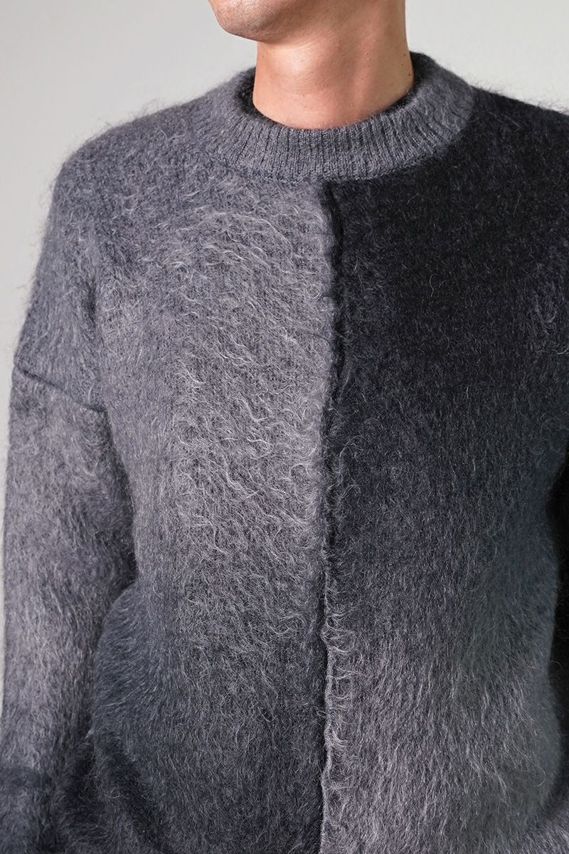 UNUSED(アンユーズド)Gradation mohair pullover グラデーションモヘアプルオーバー US2377 -1