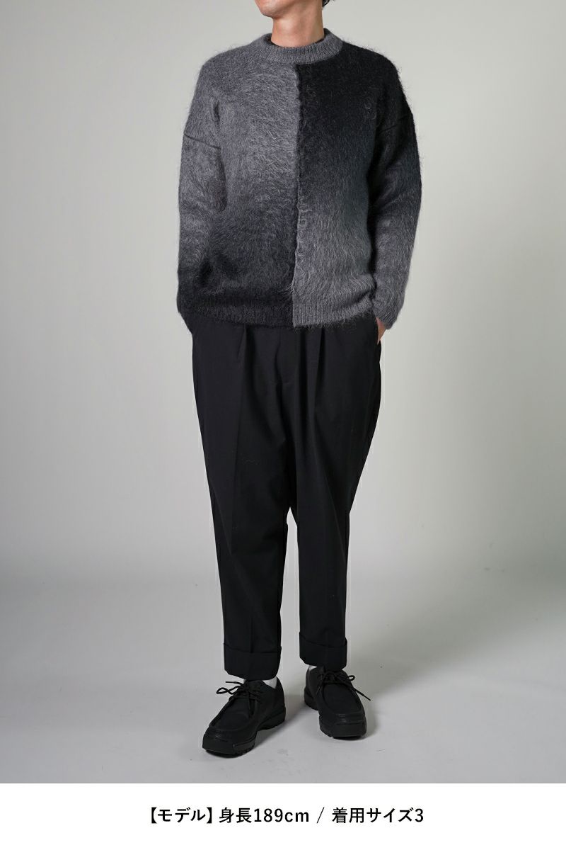 UNUSED(アンユーズド)Gradation mohair pullover グラデーションモヘアプルオーバー US2377 -4