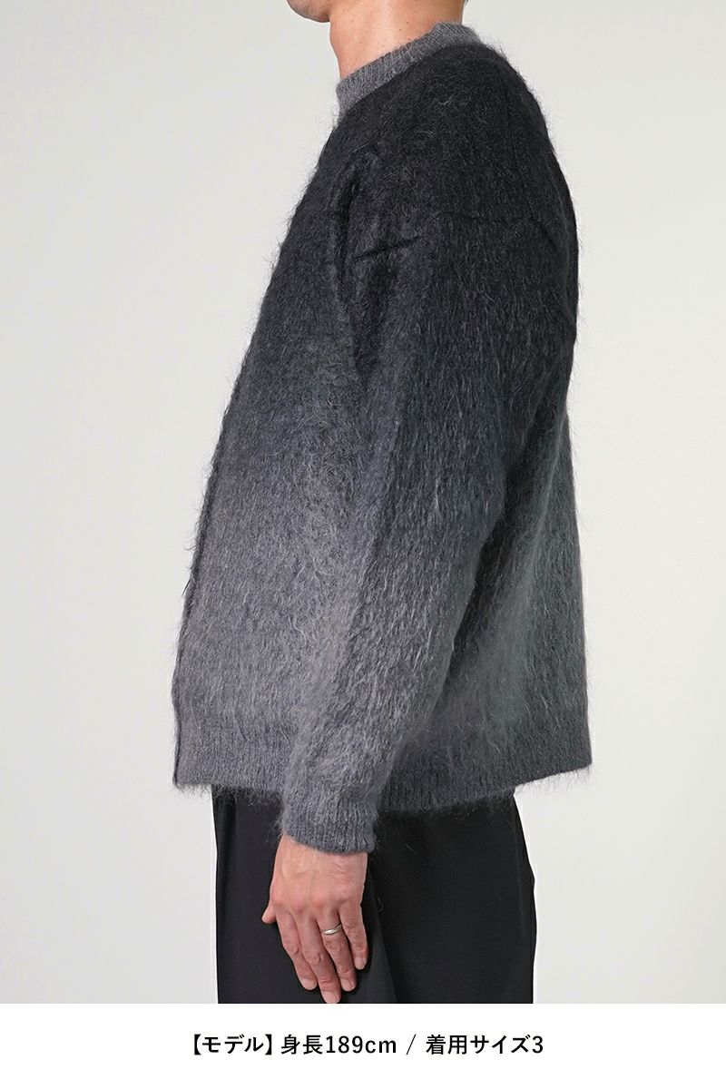 UNUSED(アンユーズド)Gradation mohair pullover グラデーションモヘアプルオーバー US2377 -7