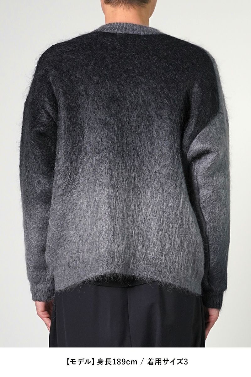 UNUSED(アンユーズド)Gradation mohair pullover グラデーションモヘアプルオーバー US2377 -8