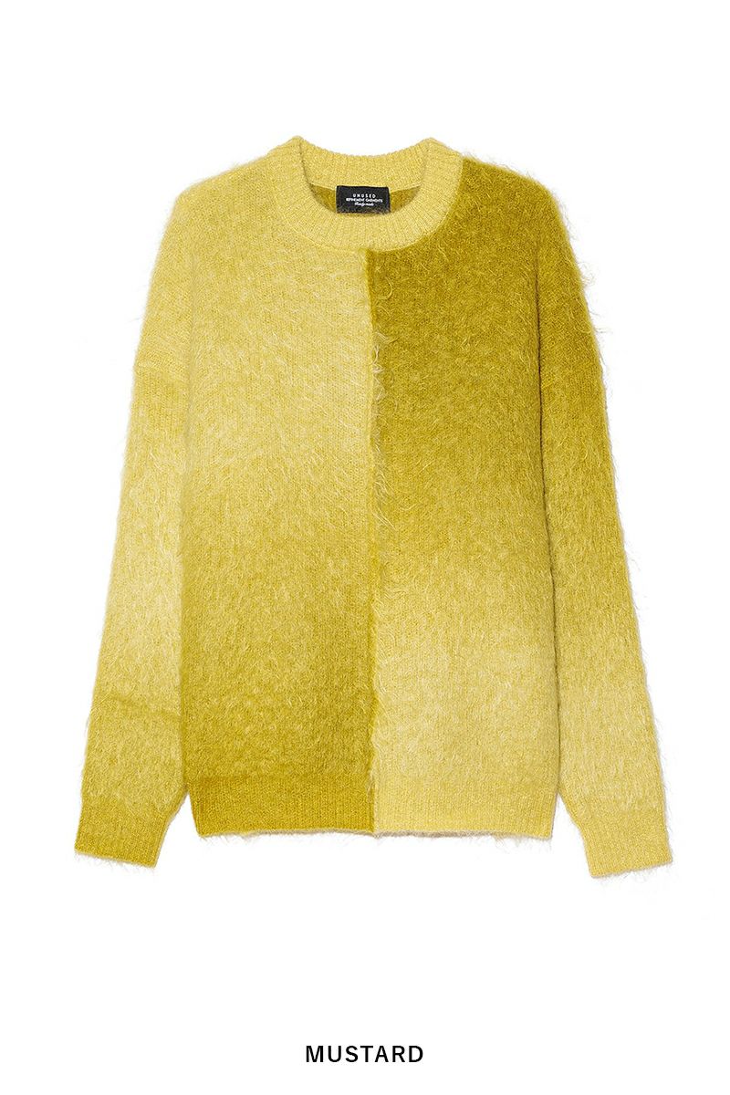 UNUSED(アンユーズド)Gradation mohair pullover グラデーションモヘアプルオーバー US2377 -16