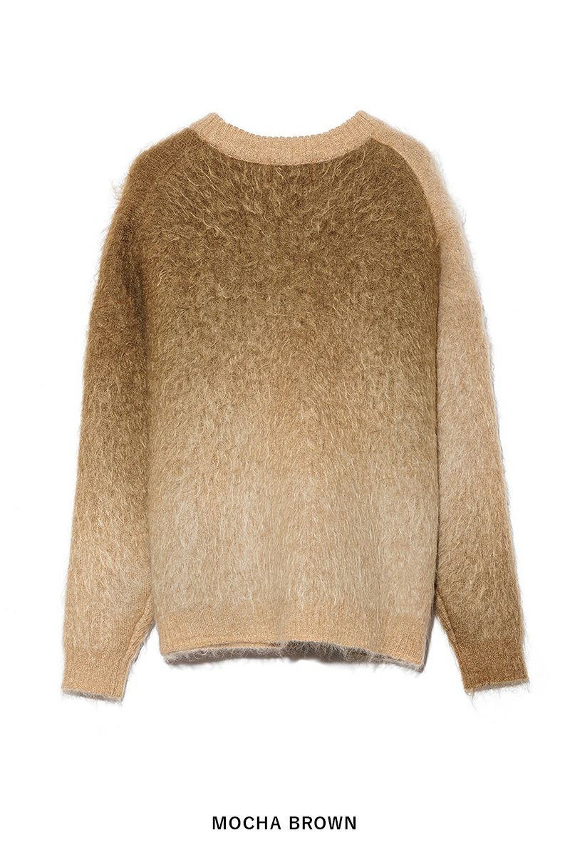 UNUSED(アンユーズド)Gradation mohair pullover グラデーションモヘアプルオーバー US2377 -21