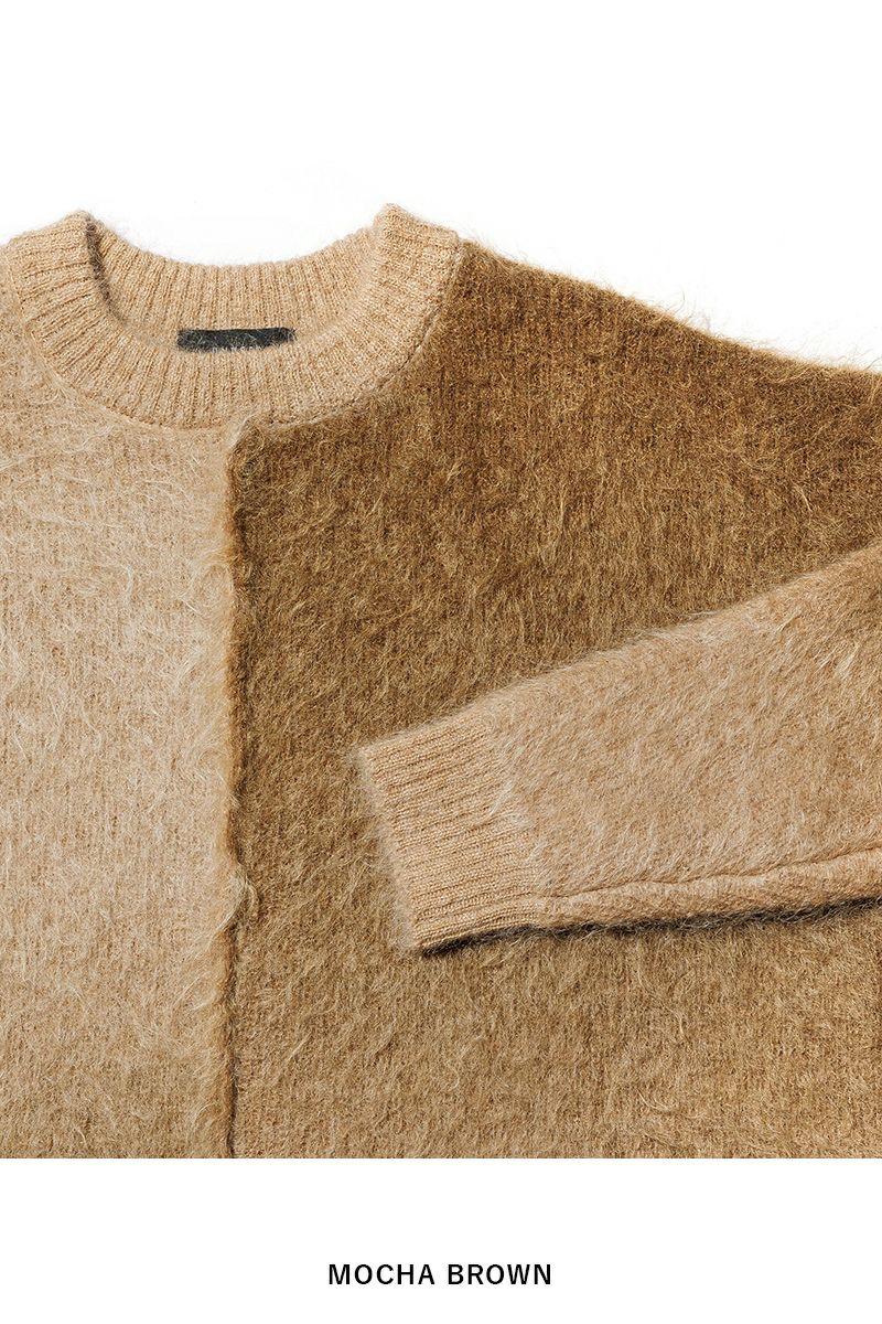 UNUSED(アンユーズド)Gradation mohair pullover グラデーションモヘアプルオーバー US2377 -22